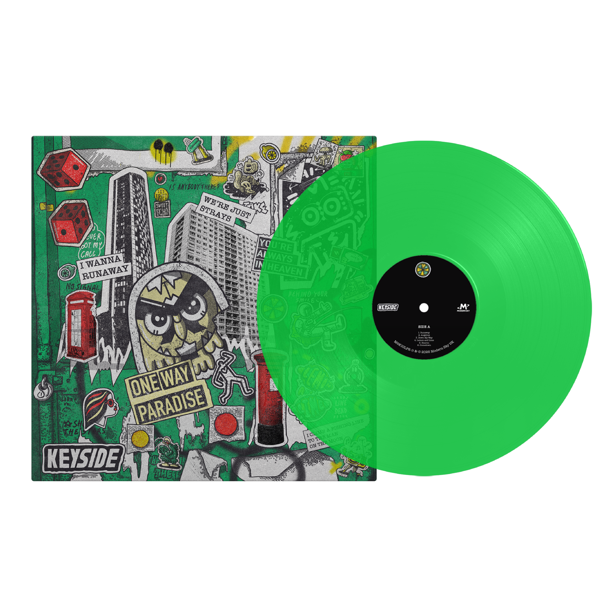 Keyside: Green Vinyl LP