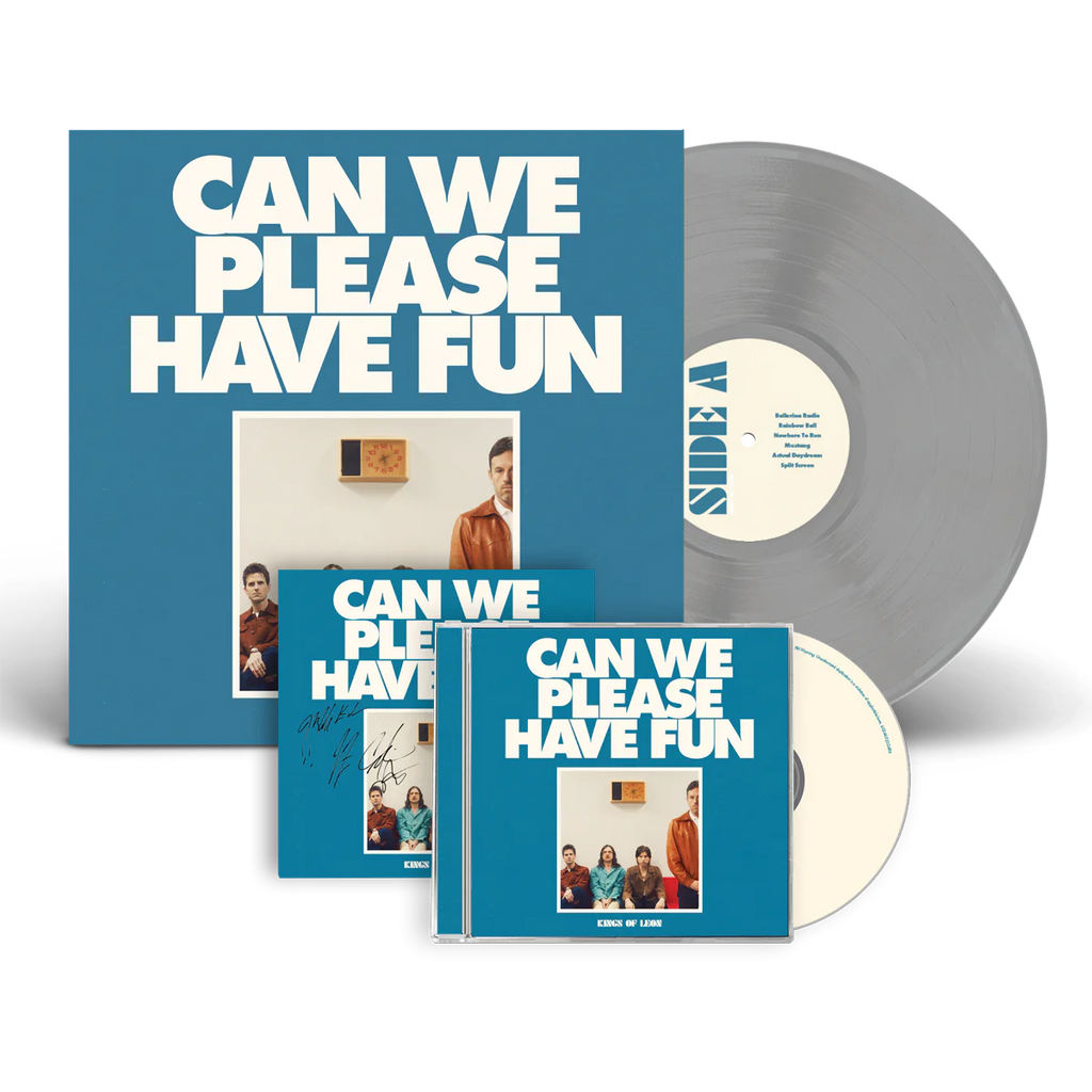 Can We Please Have Fun: Limited Silver Vinyl LP, CD + Signed Art Card