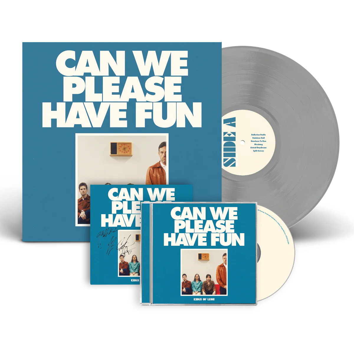 Can We Please Have Fun: Limited Silver Vinyl LP, CD + Signed Art Card