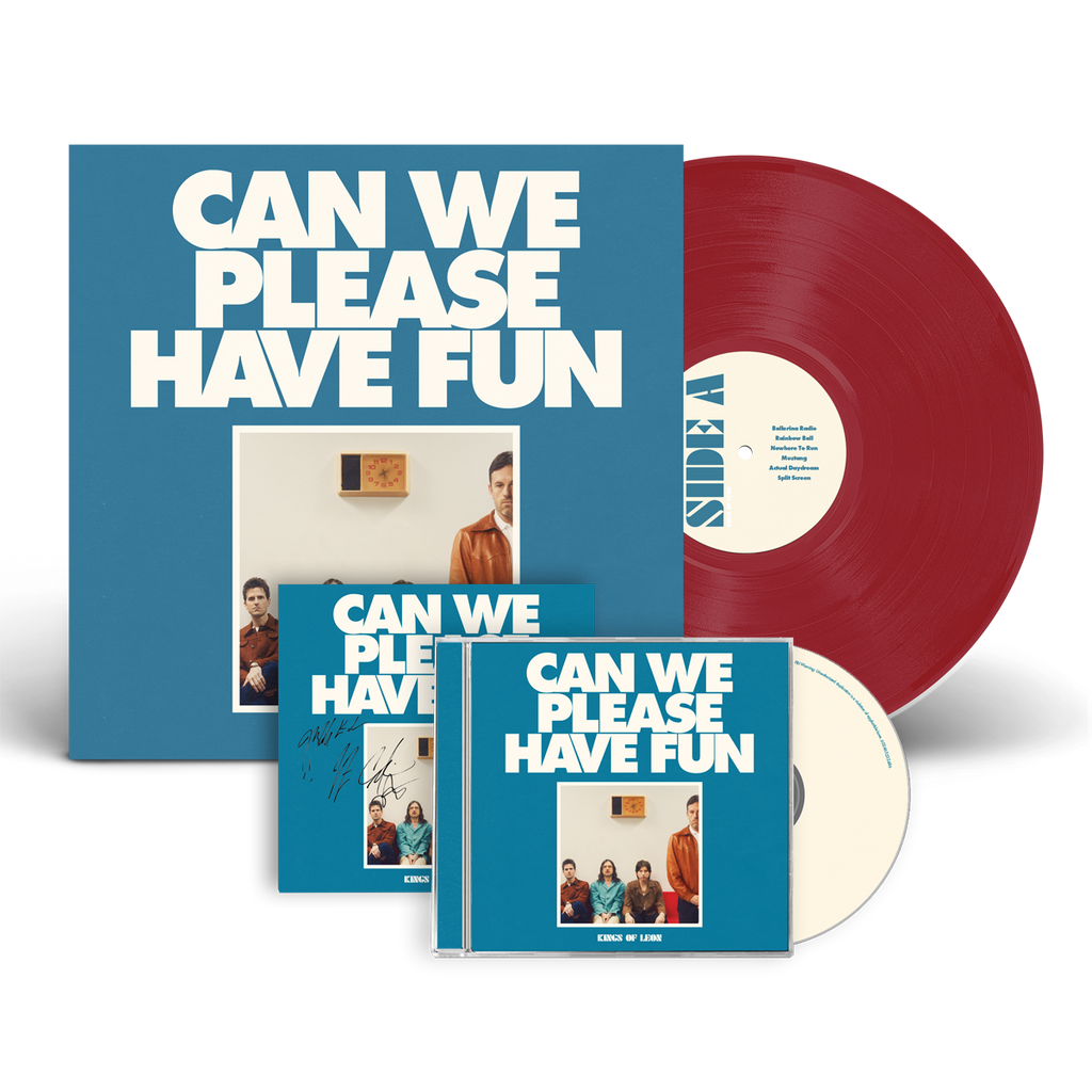Can We Please Have Fun: Limited Red Vinyl LP, CD + Signed Art Card