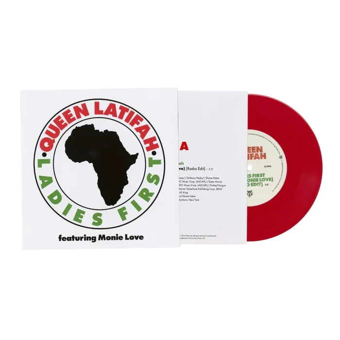 Ladies First (feat. Monie Love)/Come Into My House: Red Vinyl 7" Single