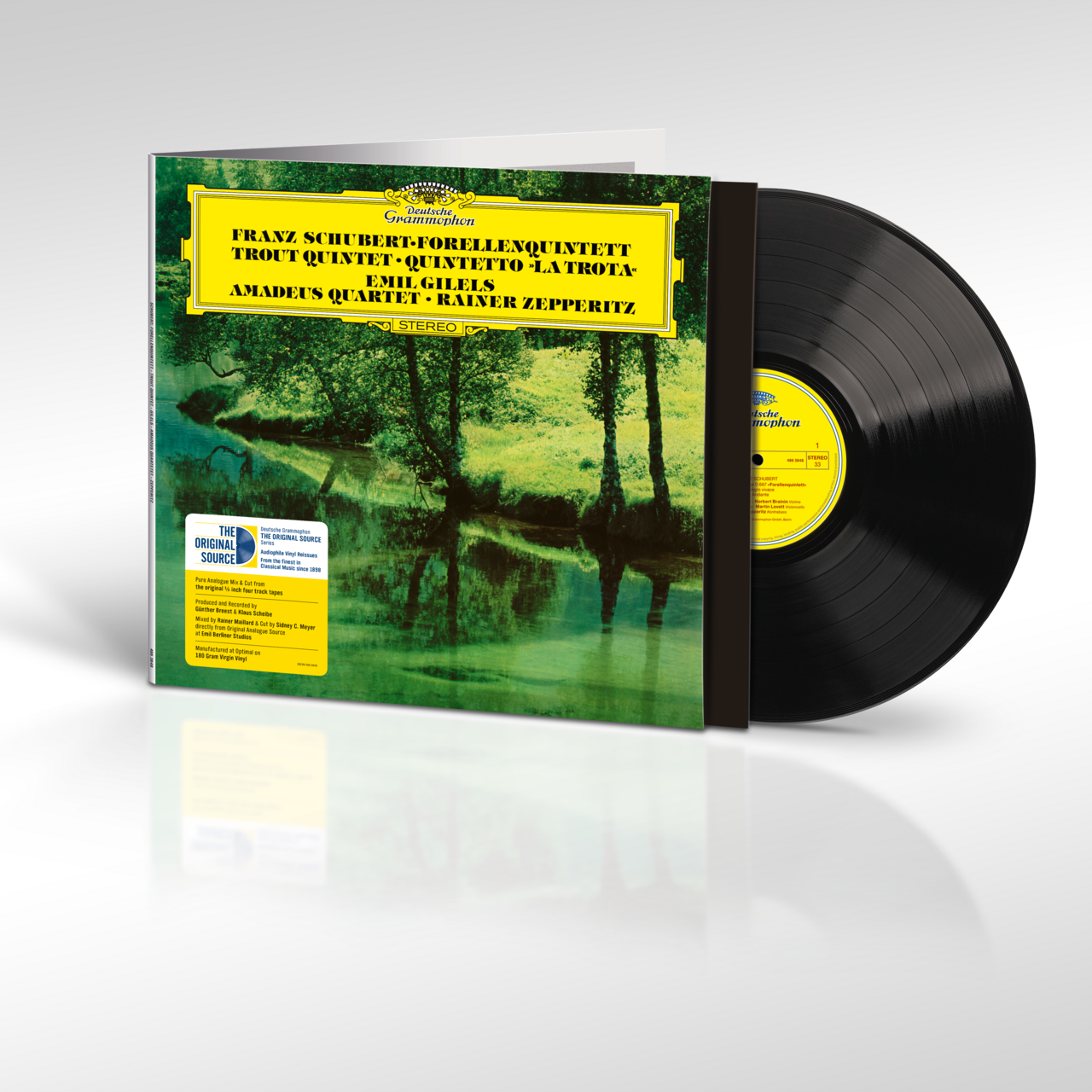 The Original Source - Schubert - Piano Quintet in A Major, D. 667 "Trout": Vinyl LP