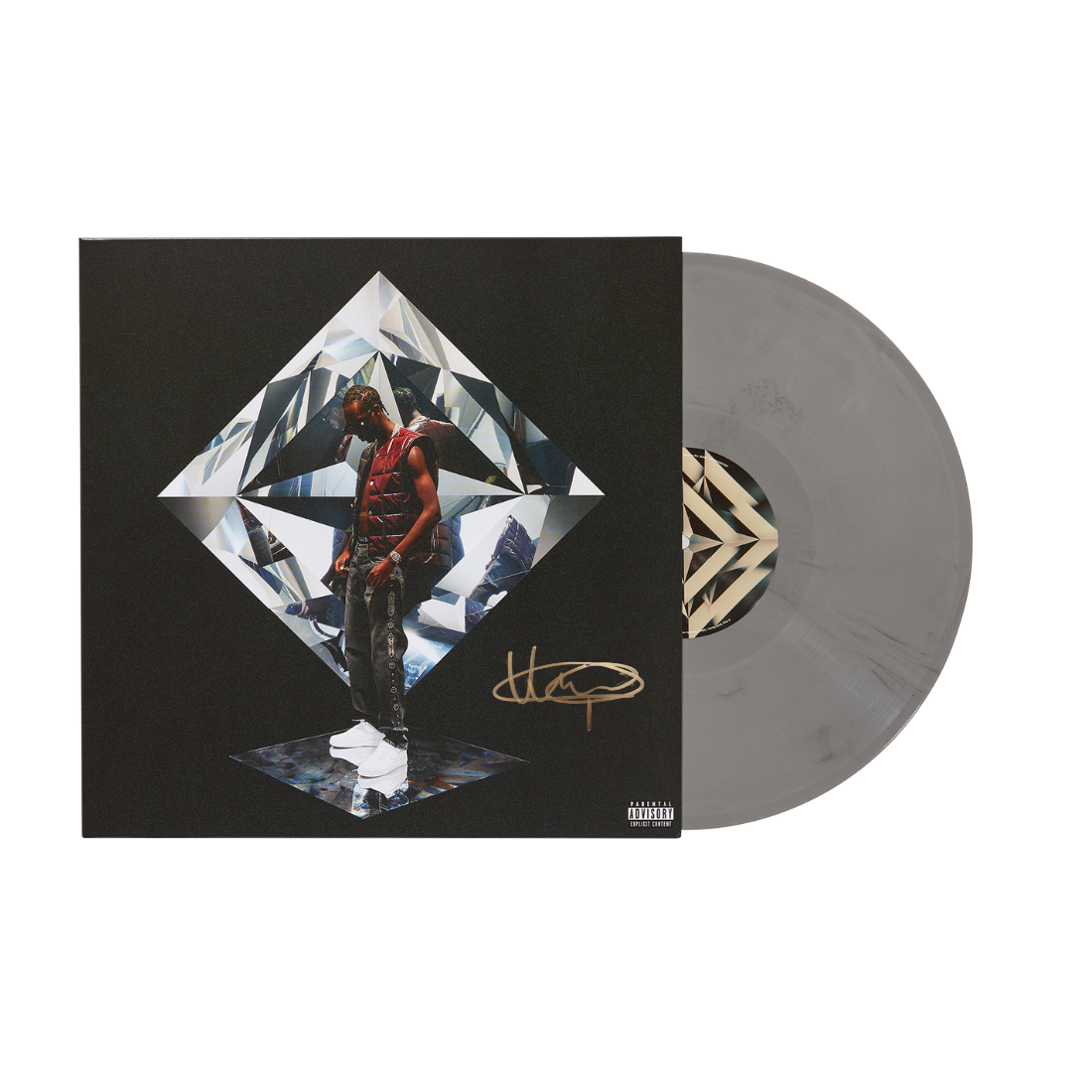 Blood Diamond - Signed Silver Vinyl