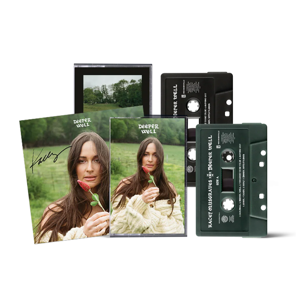 Deeper Well: Limited Cassette (w/ Alt 'Nude' Artwork), Green Cassette + Signed Art Card