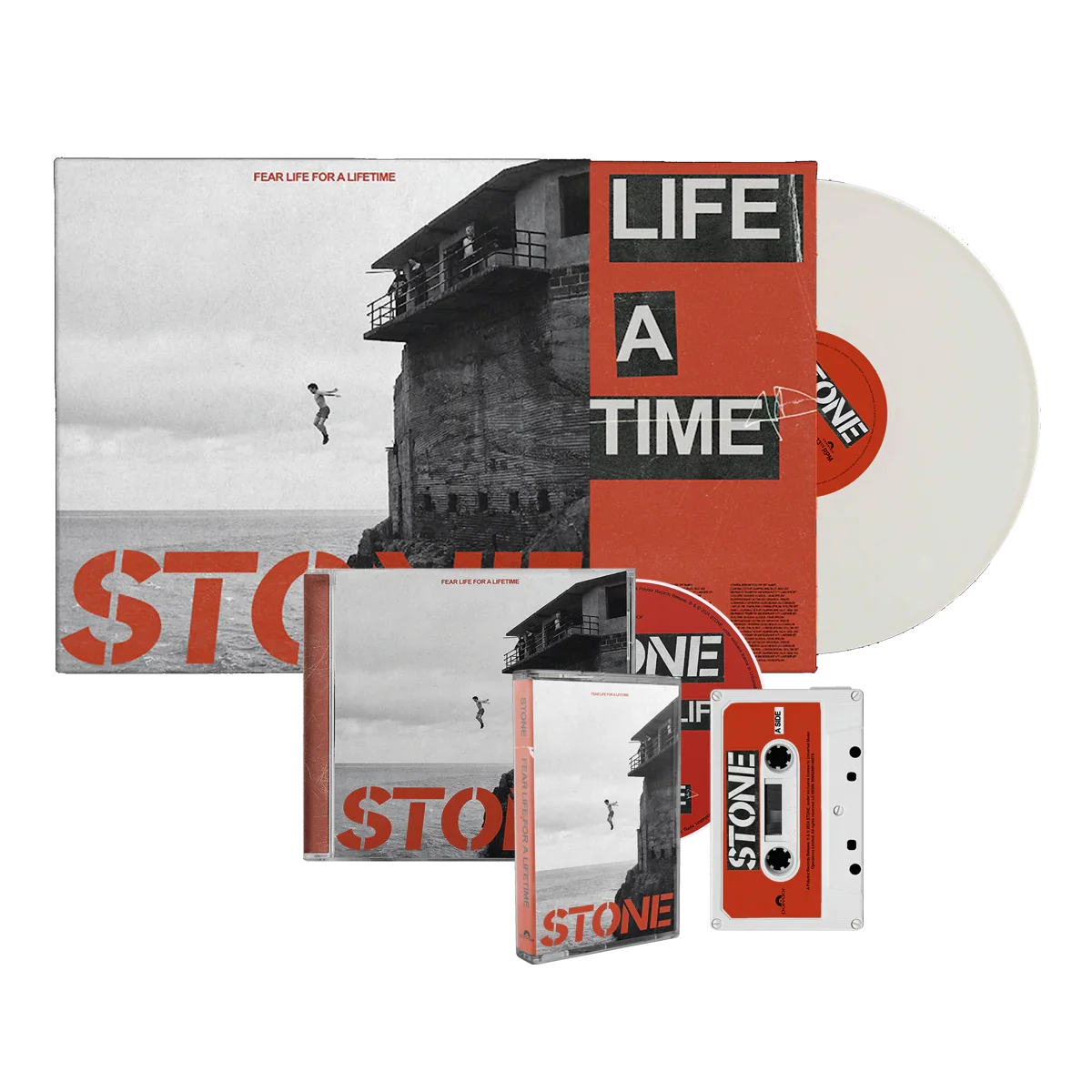 Fear Life For A Lifetime: White Vinyl LP, CD + Cassette