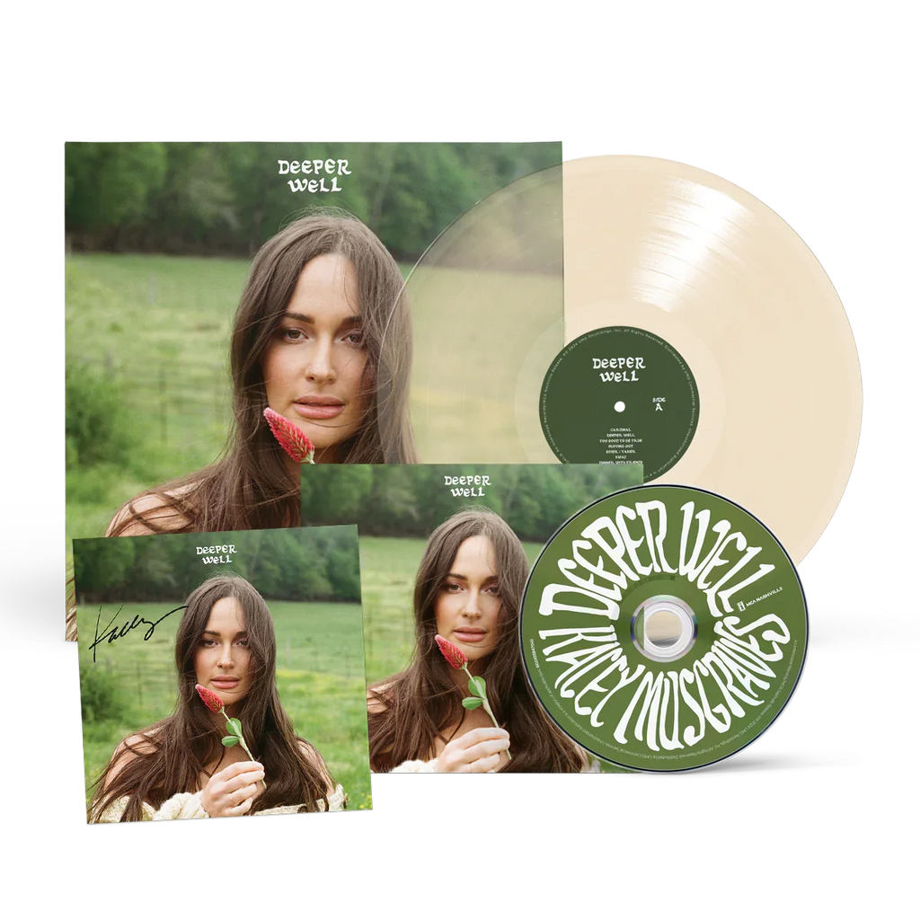 Deeper Well: Transparent Cream Vinyl LP, CD + Signed Art Card