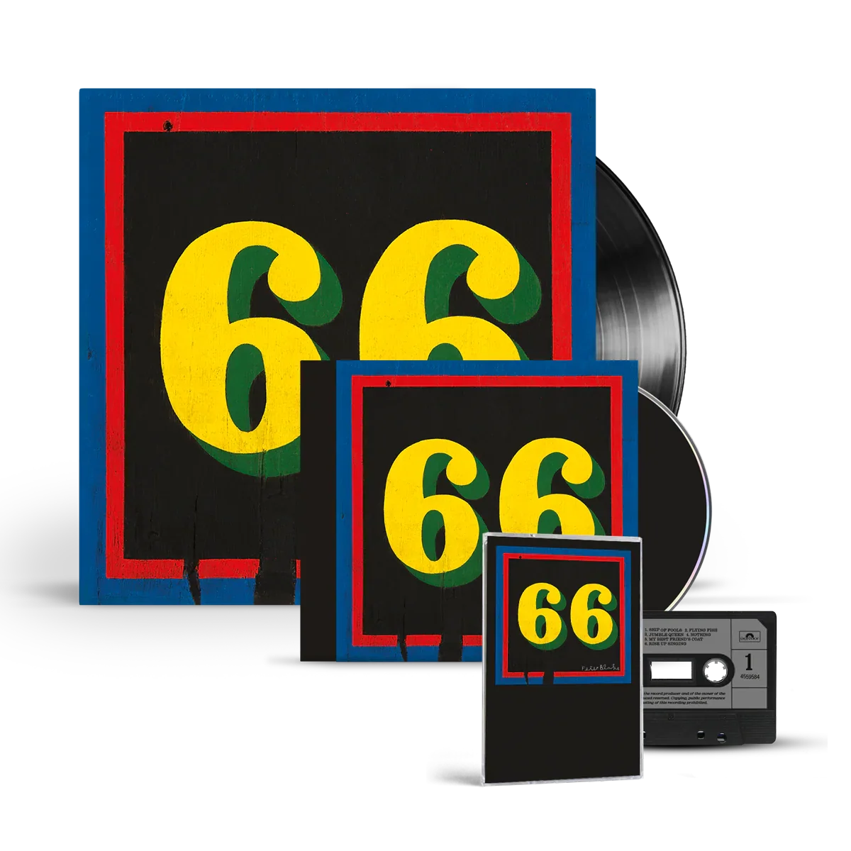 66: Classic Vinyl LP, CD + Cassette