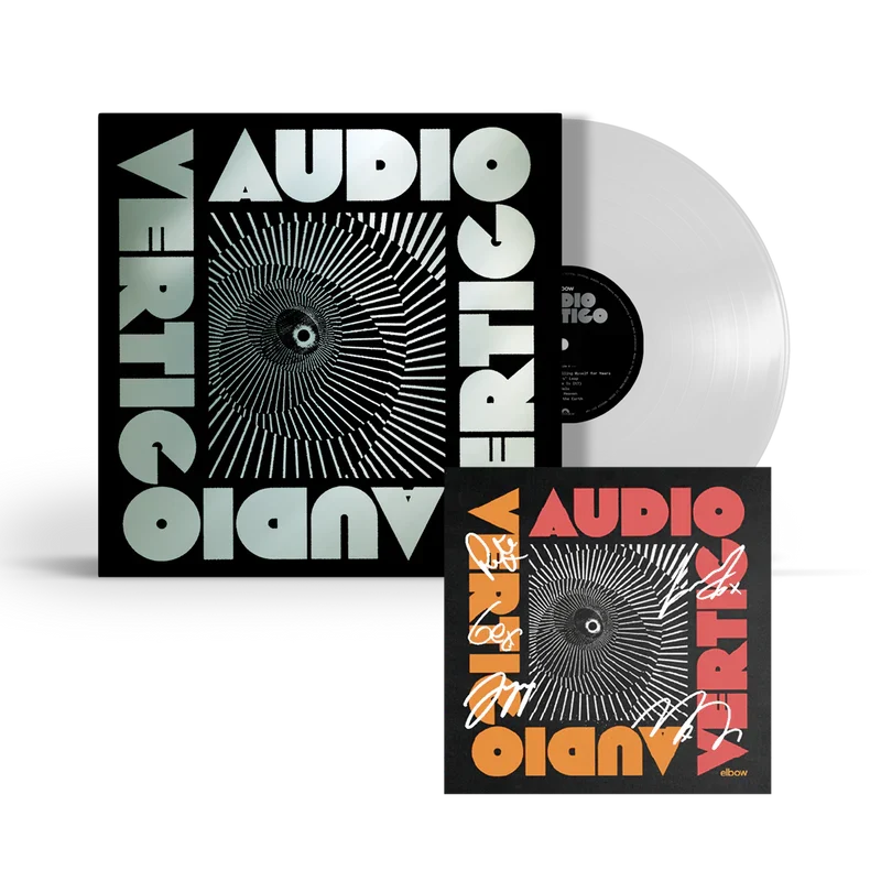 AUDIO VERTIGO: Limited Mirror Board Vinyl LP + Signed Art Card