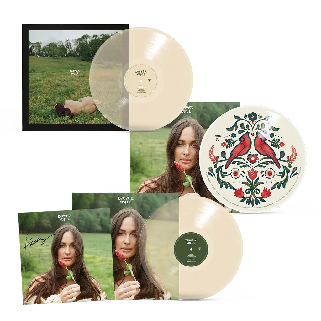 Deeper Well: Cardinal' Picture Disc, Limited Transparent Cream (w/ Alt 'Nude' Sleeve), Standard Cream Vinyl LP + Signed Art Card