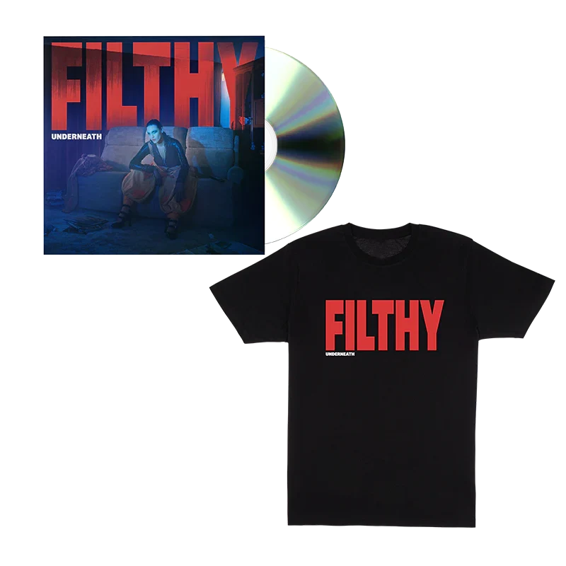 Filthy Underneath: CD + T-Shirt