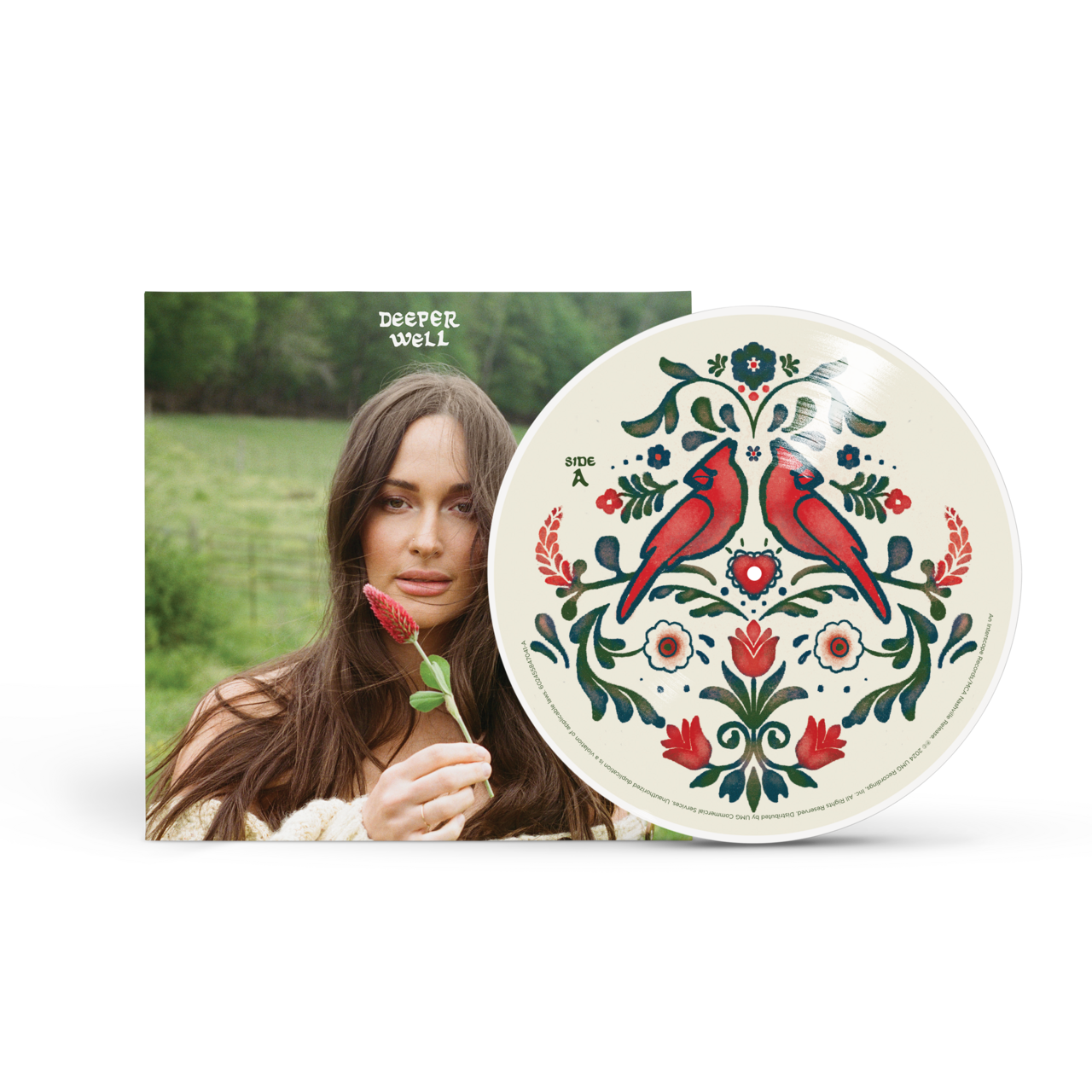 Deeper Well: Cardinal' Picture Disc, Limited Transparent Cream (w/ Alt 'Nude' Sleeve), Standard Cream Vinyl LP + Signed Art Card