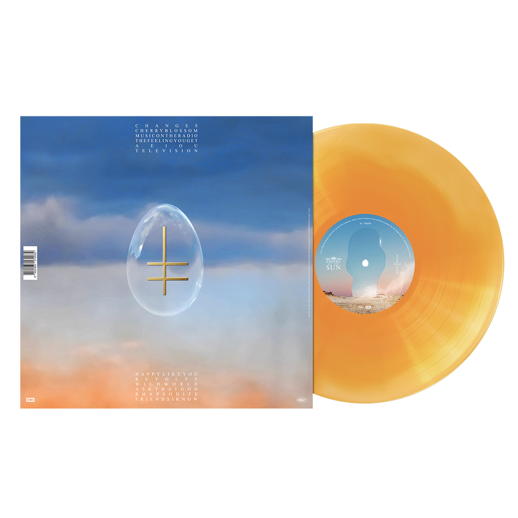 ASK THAT GOD EXCLUSIVE ORANGE SWIRL LP