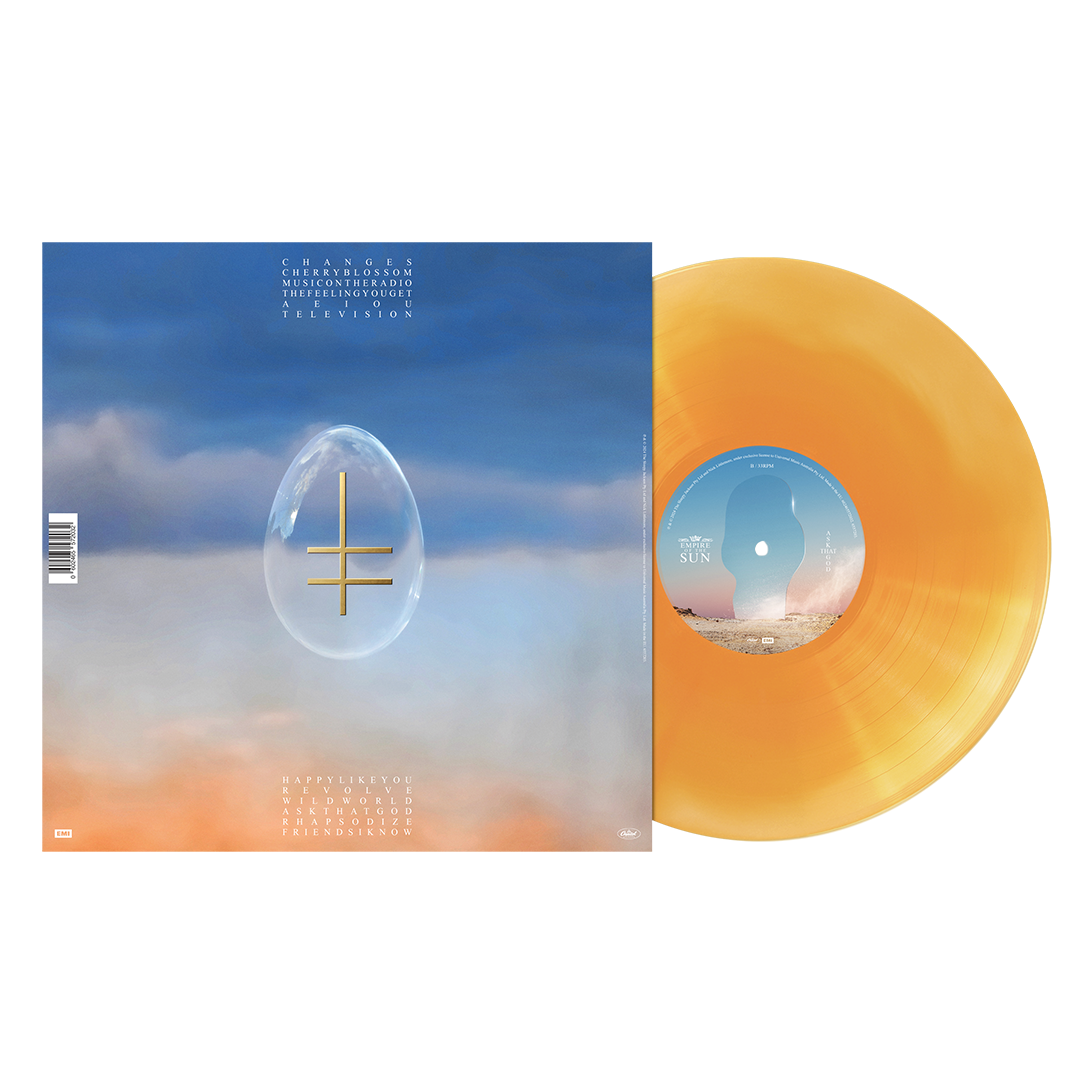 ASK THAT GOD EXCLUSIVE ORANGE SWIRL LP