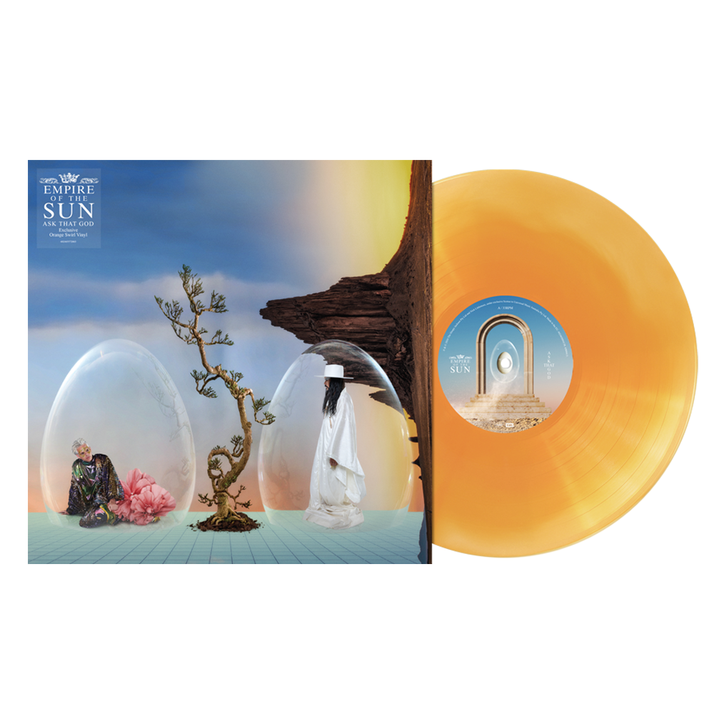 ASK THAT GOD EXCLUSIVE ORANGE SWIRL LP