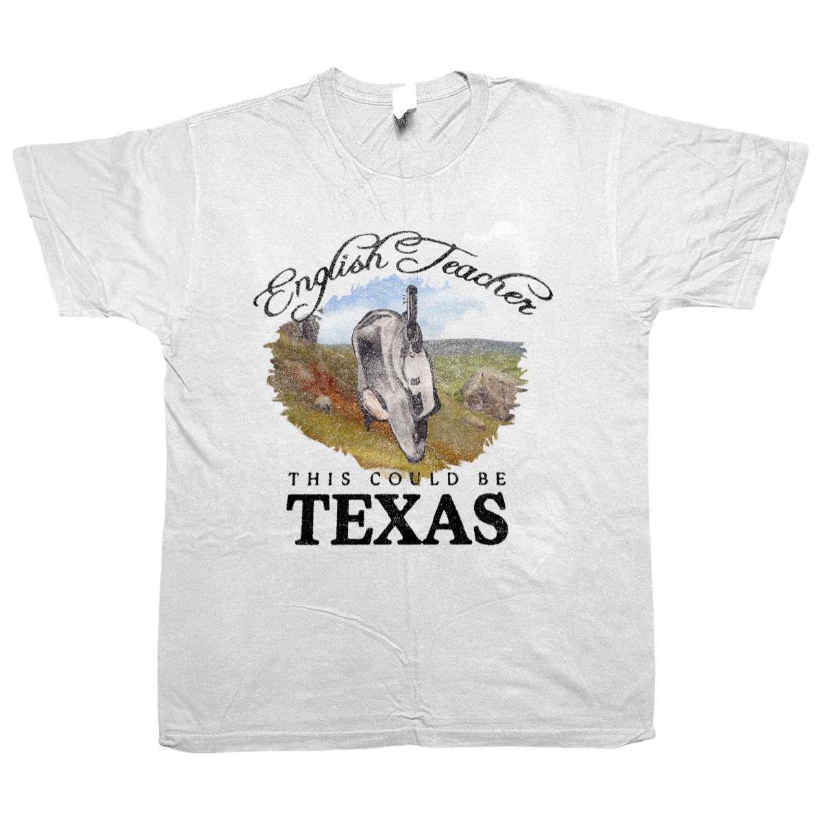 This Could Be Texas: Limited Milky White Vinyl LP, CD, T-Shirt + Signed Art Card