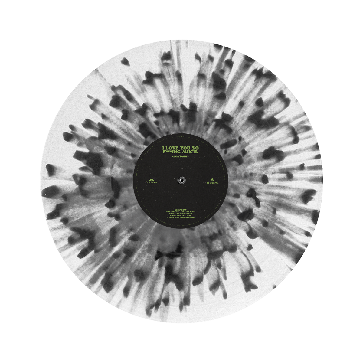 ILYSFM: Limited Edition Black and Clear Splatter Vinyl