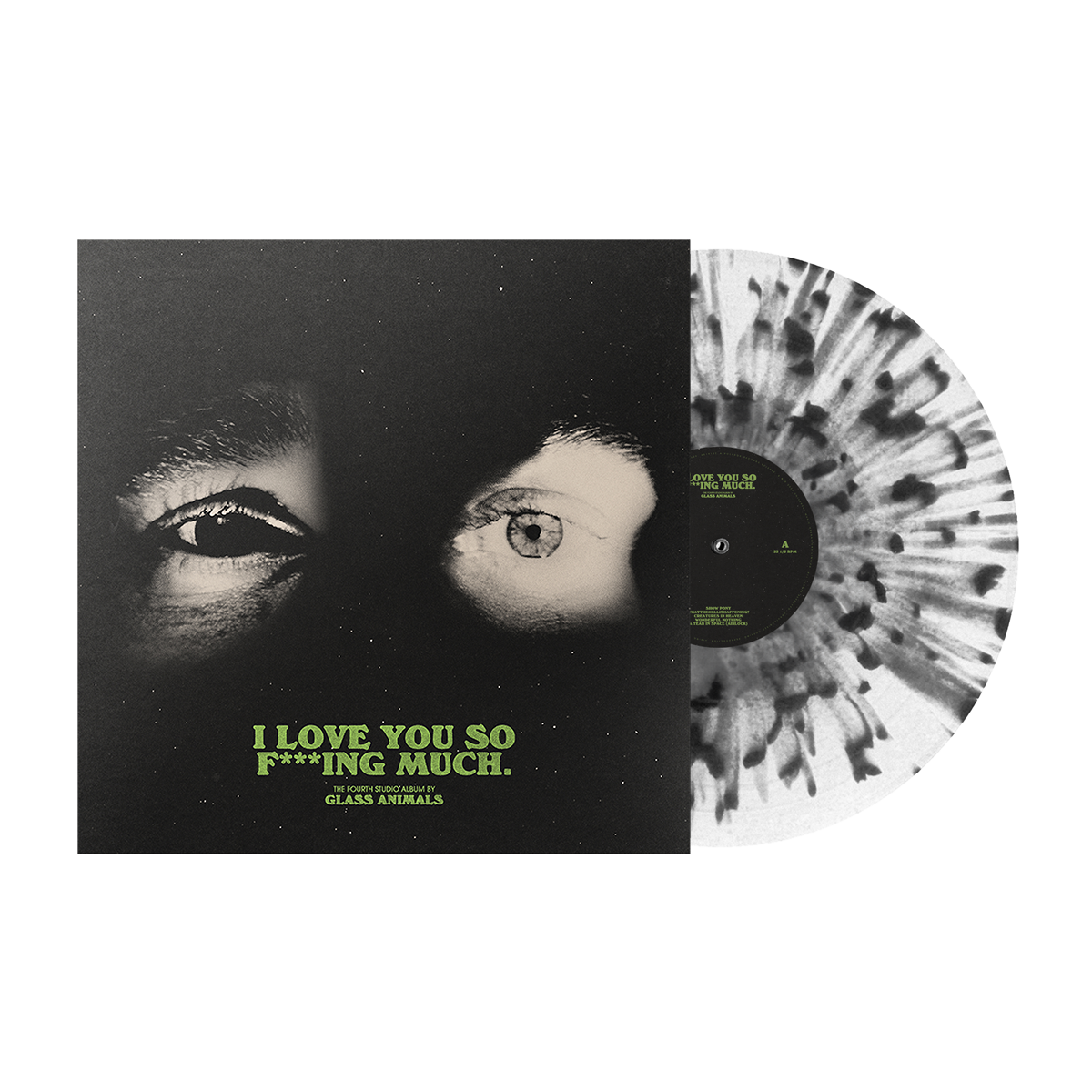 ILYSFM: Limited Edition Black and Clear Splatter Vinyl