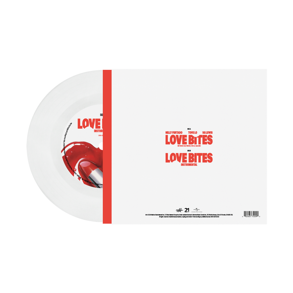 Nelly Furtado: Love Bites 7” White Vinyl