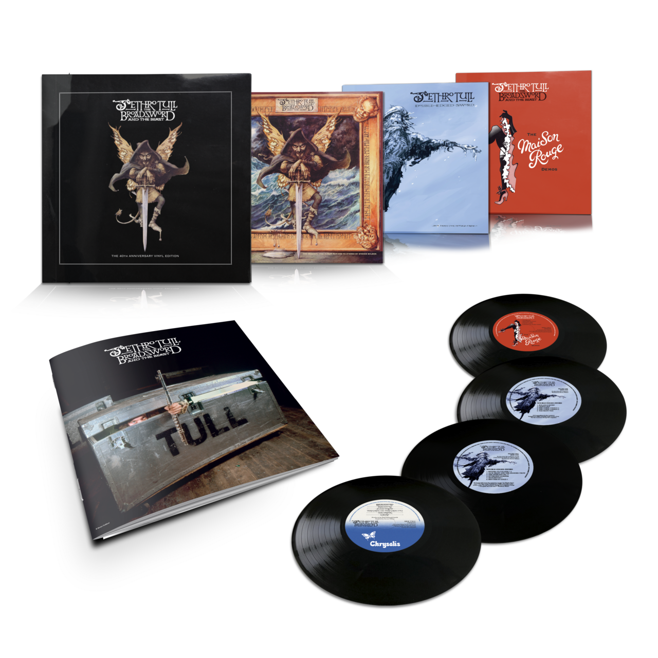 The Broadsword And The Beast (The 40th Anniversary): Vinyl 4LP Box Set