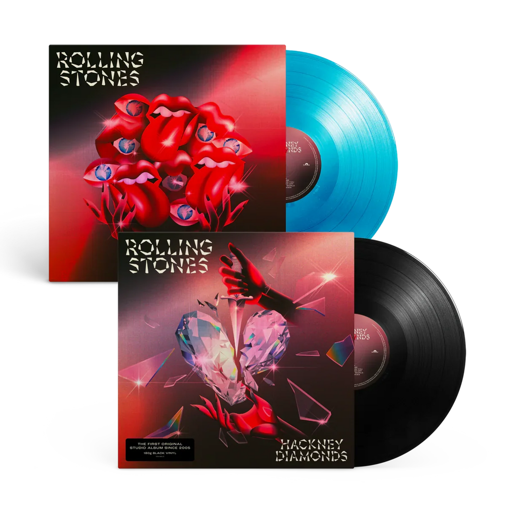 Hackney Diamonds: Limited Blue Vinyl LP + Black Vinyl LP