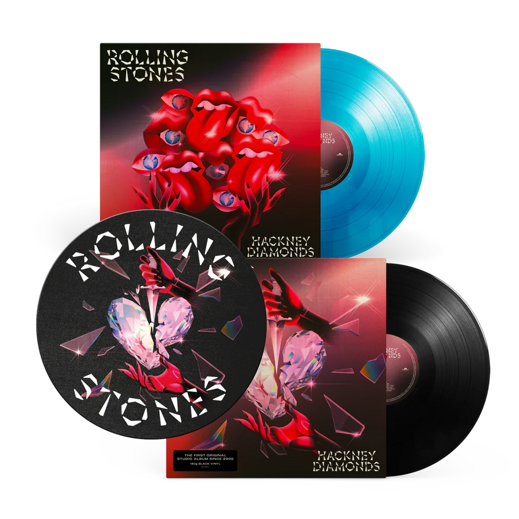Hackney Diamonds: Limited Blue Vinyl LP, Black Vinyl LP + Slipmat