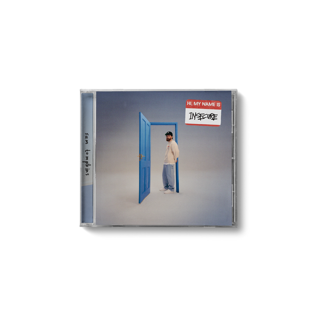 hi, my name is insecure: Limited Red/White LP, Light Blue LP, CD, Cassette + Signed Art Card