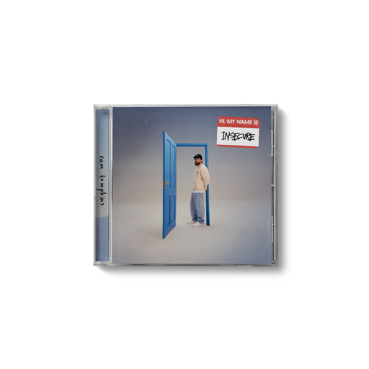 hi, my name is insecure: Limited Red/White LP, Light Blue LP, CD, Cassette + Signed Art Card