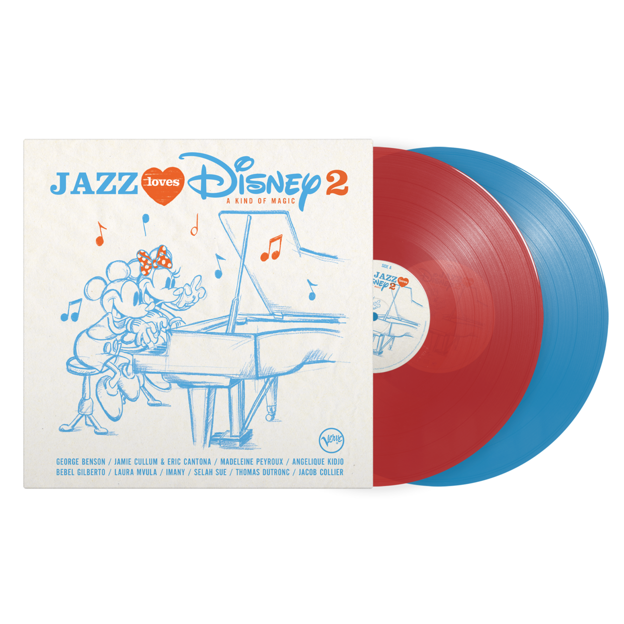 Jazz Loves Disney 2 - A Kind Of Magic: Red & Blue Vinyl LP