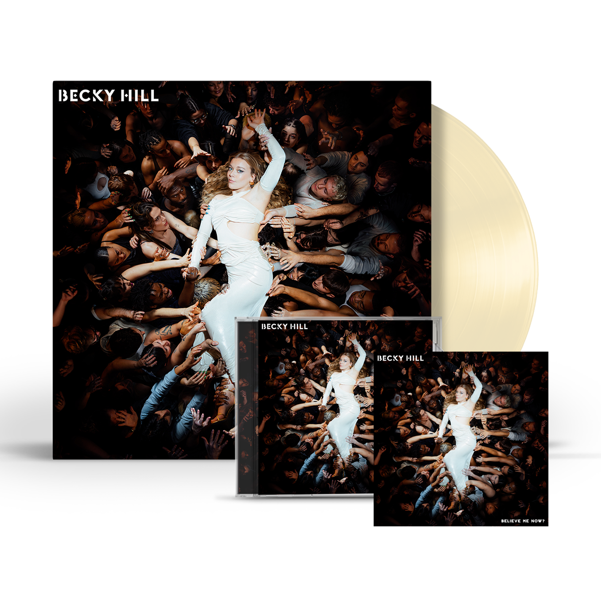 Believe Me Now? Limited Cream Vinyl LP, CD + Signed Art Card