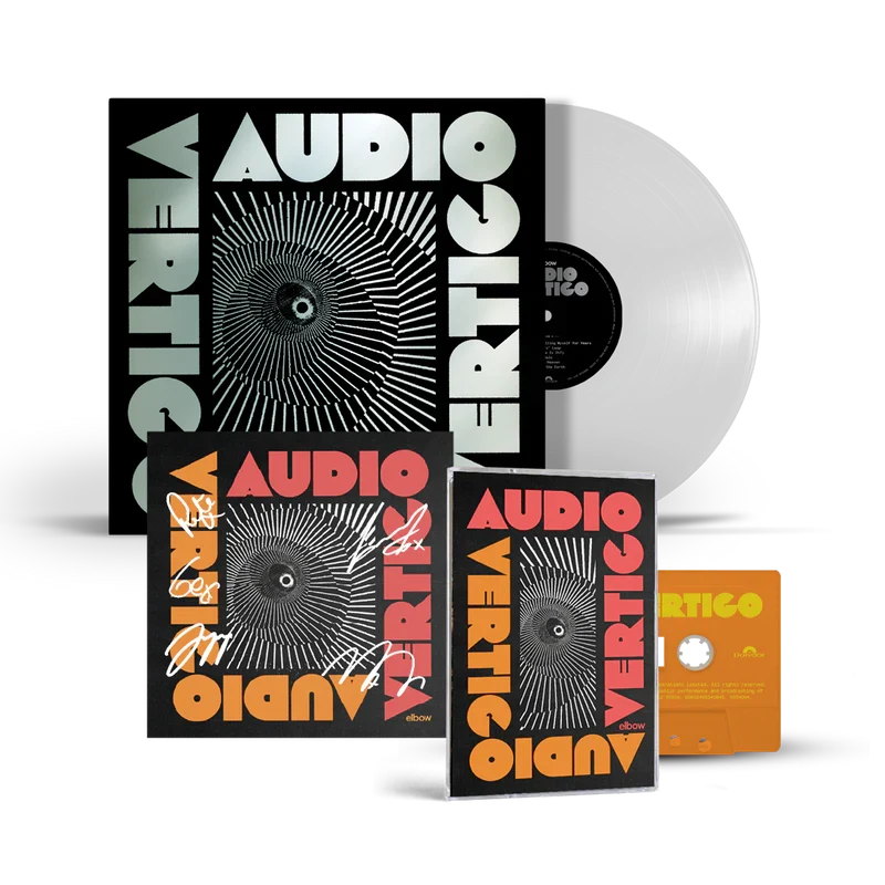 AUDIO VERTIGO: Limited Mirror Board Vinyl LP, Cassette + Signed Art Card