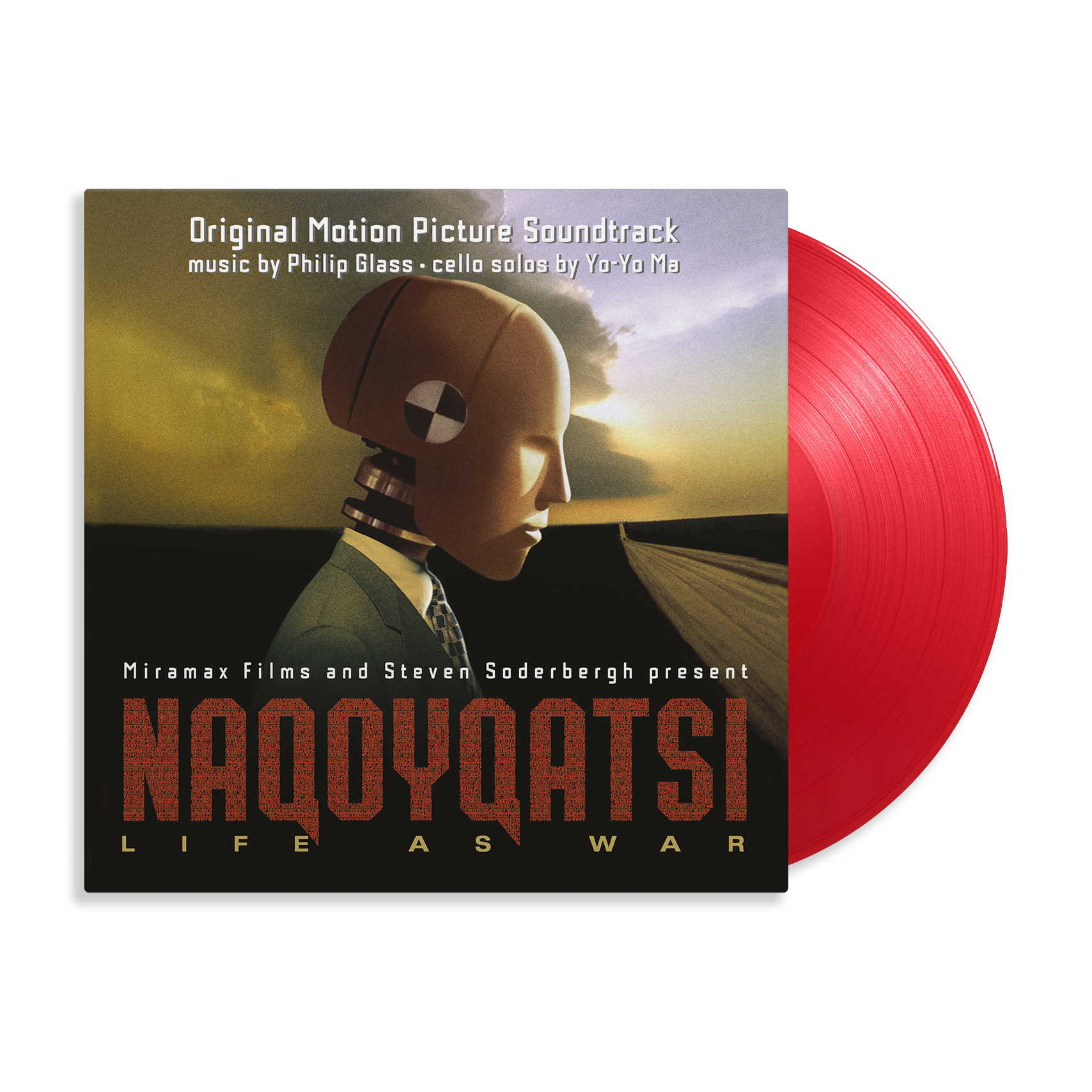 Naqoyqatsi (Life As War): Limited Red Vinyl 2LP