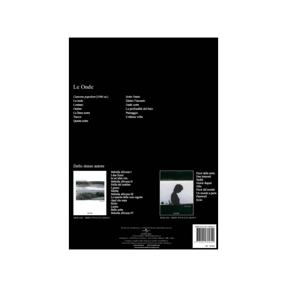 Le Onde Sheet Music