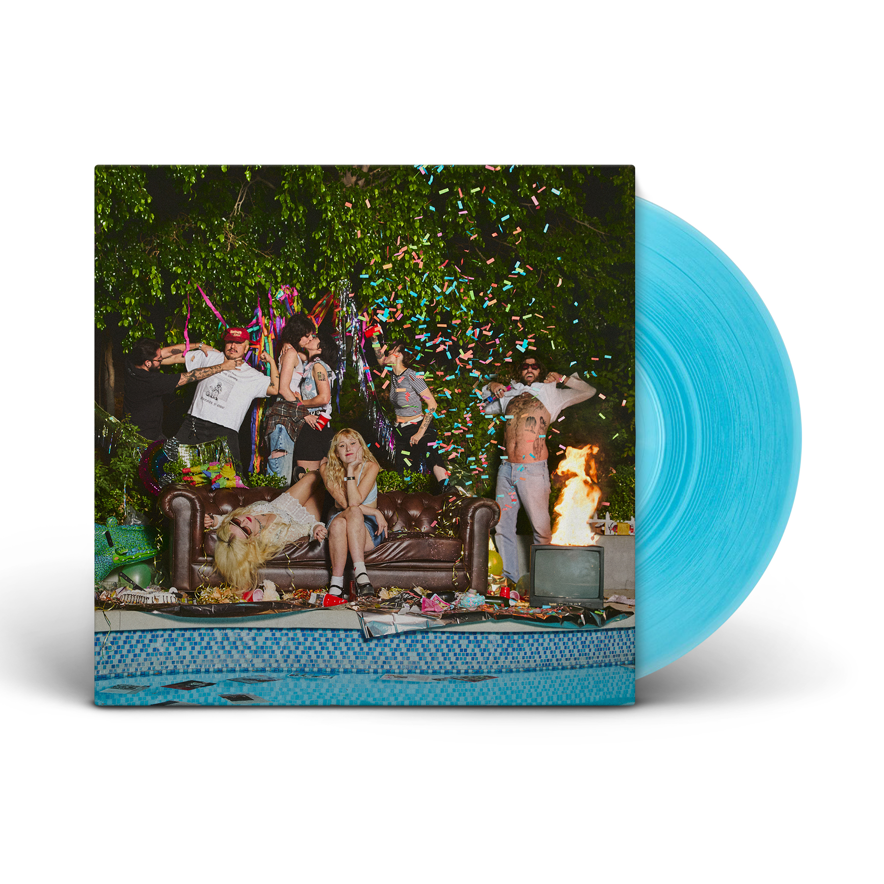 Who Let The Dogs Out: Limited 'Gay Smurf Dick' Blue Vinyl LP