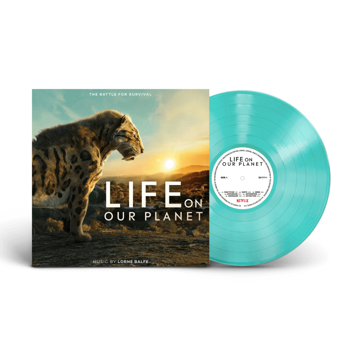 Life On Our Planet: Limited Translucent 'Sea Blue' Vinyl LP