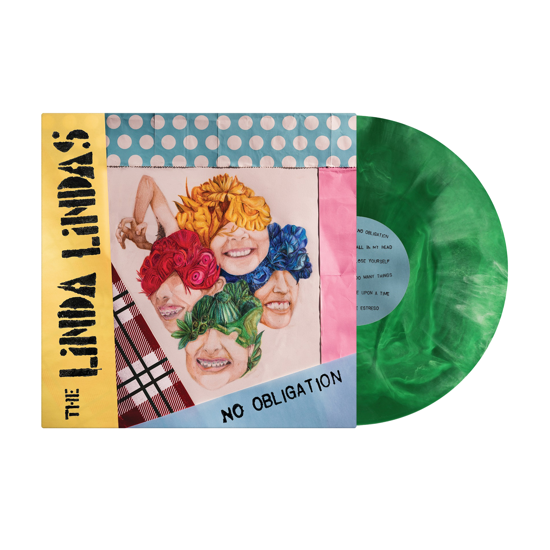 No Obligation: Galaxy Green/White Vinyl LP