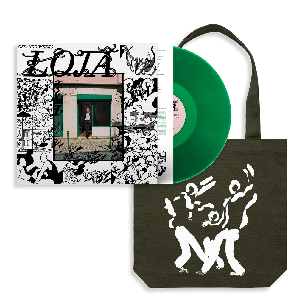 LOJA: Signed Transparent Green Vinyl LP + Tote Bag