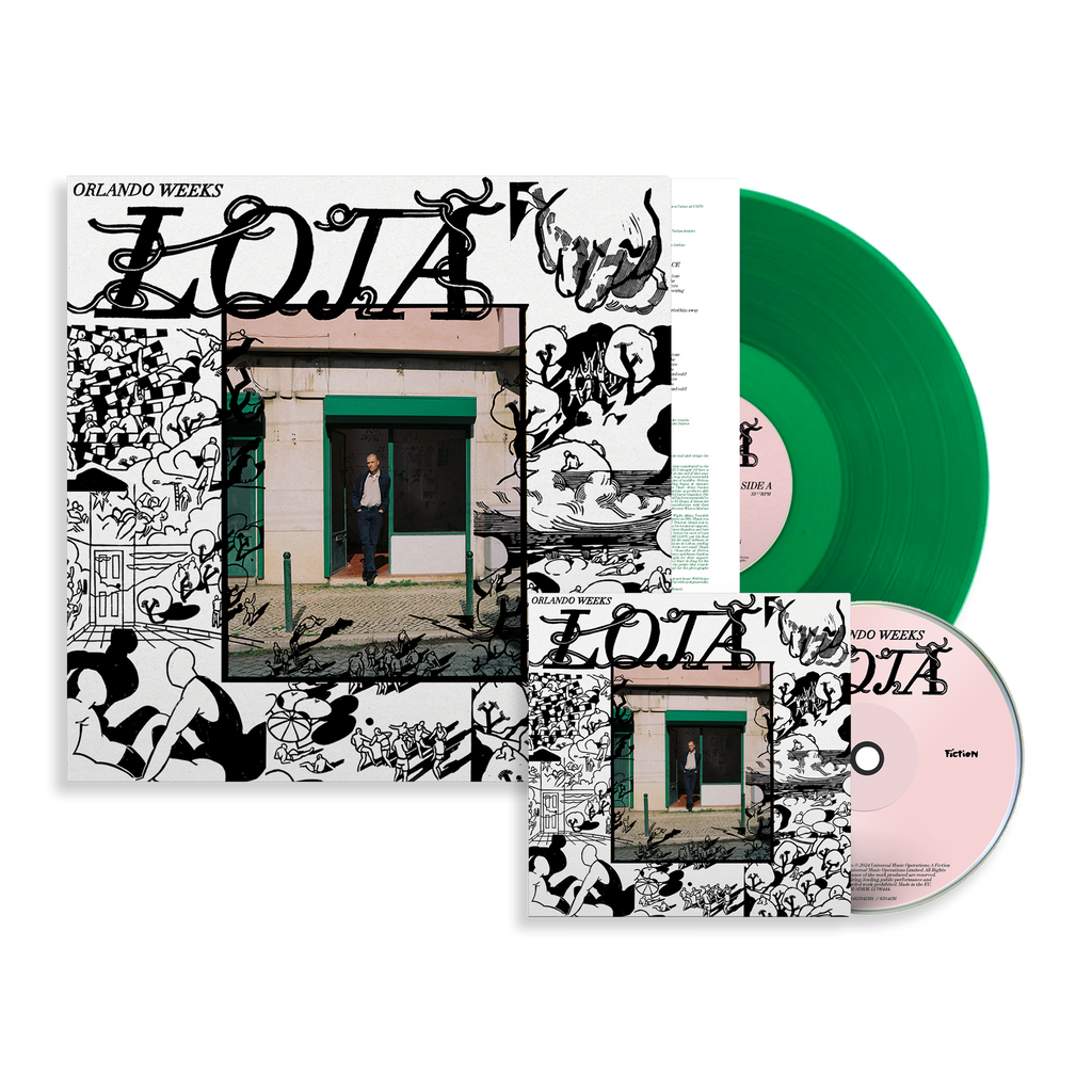 LOJA: Signed Transparent Green Vinyl LP + CD
