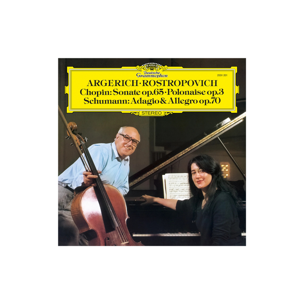 Chopin: Cello Sonata in G Minor, Op. 65; Introduction & Polonaise brillante, Op. 3 / Schumann:  Adagio & Allegro in A-Flat Major, Op. 70 - Original Source Vinyl