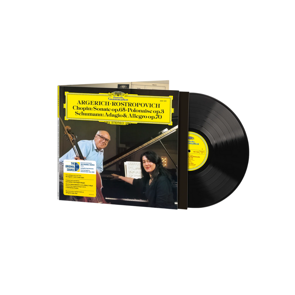 Chopin: Cello Sonata in G Minor, Op. 65; Introduction & Polonaise brillante, Op. 3 / Schumann:  Adagio & Allegro in A-Flat Major, Op. 70 - Original Source Vinyl