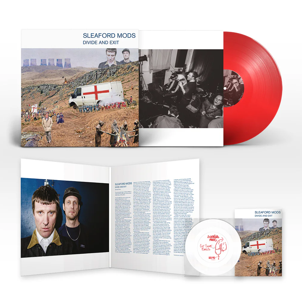 Divide and Exit (10th Anniversary): Limited Clear Red Vinyl LP + 7" Flexi Disc