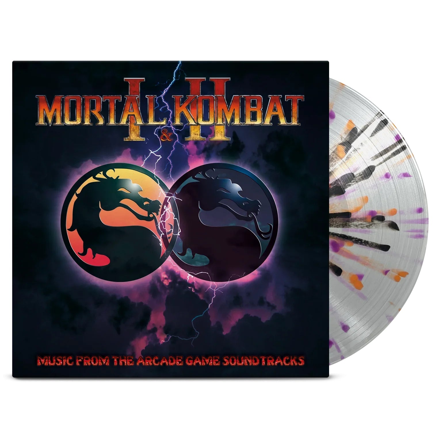 Mortal Kombat MK1 & 2: Splatter Vinyl 2LP