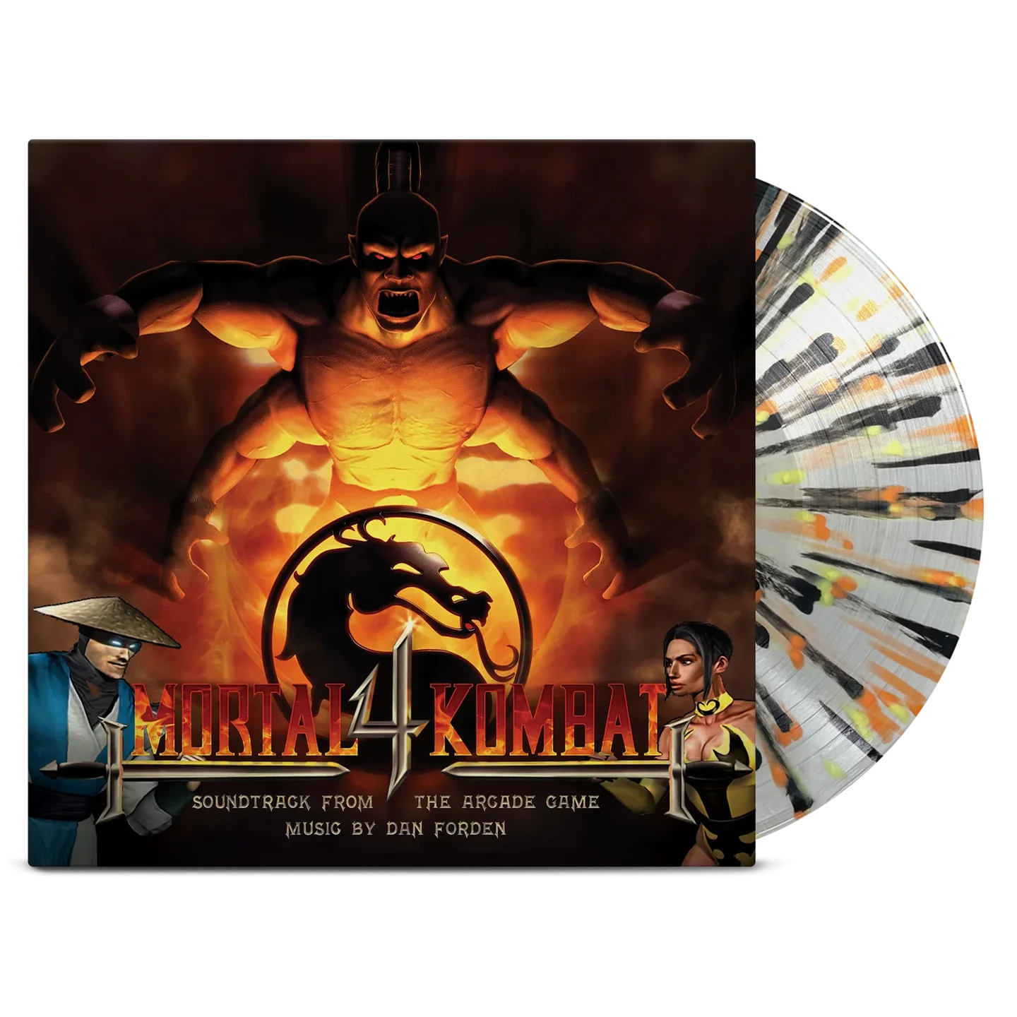 Mortal Kombat MK 4: Splatter Vinyl LP