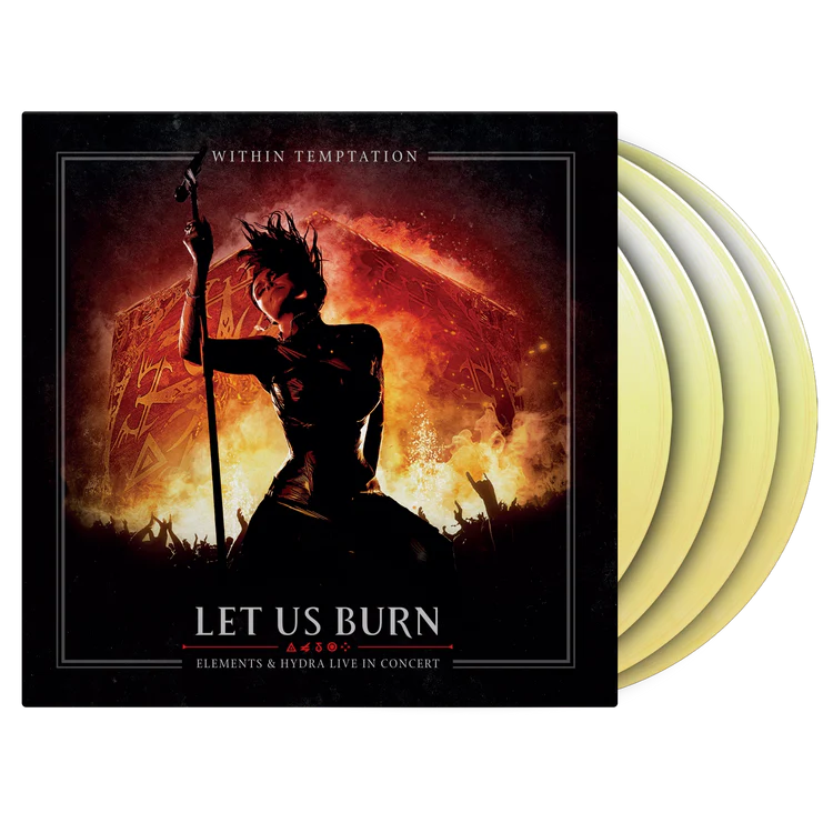 Let Us Burn - Elements & Hydra Live In Concert: White & Yellow Marble Vinyl LP
