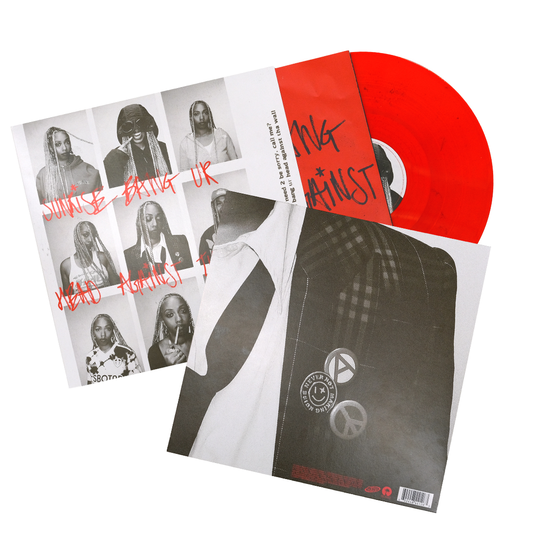 Sunrise Bang Ur Head Against Tha Wall: Red 12” EP