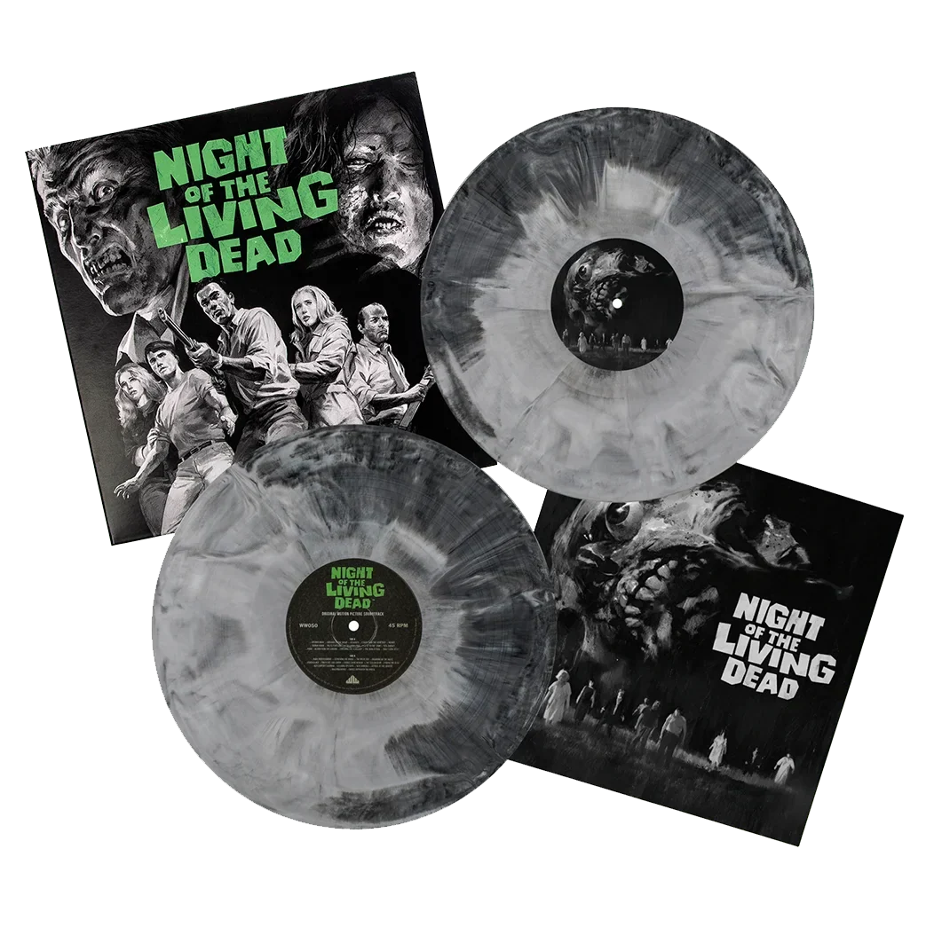 Night Of The Living Dead (OST): Limited Black & White Hand-Pour Vinyl 2LP