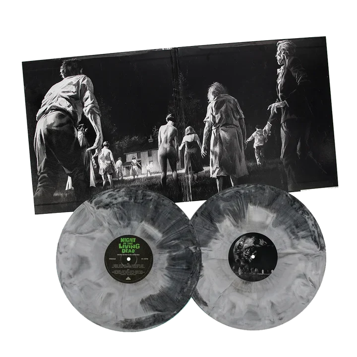 Night Of The Living Dead (OST): Limited Black & White Hand-Pour Vinyl 2LP