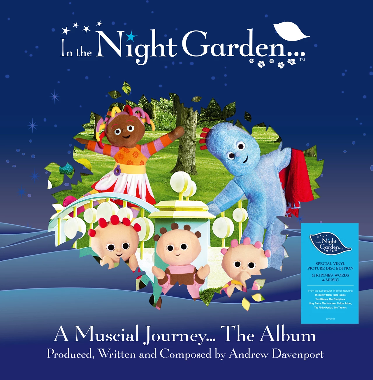 In The Night Garden... A Musical Journey... The Album: Picture Disc Vinyl LP