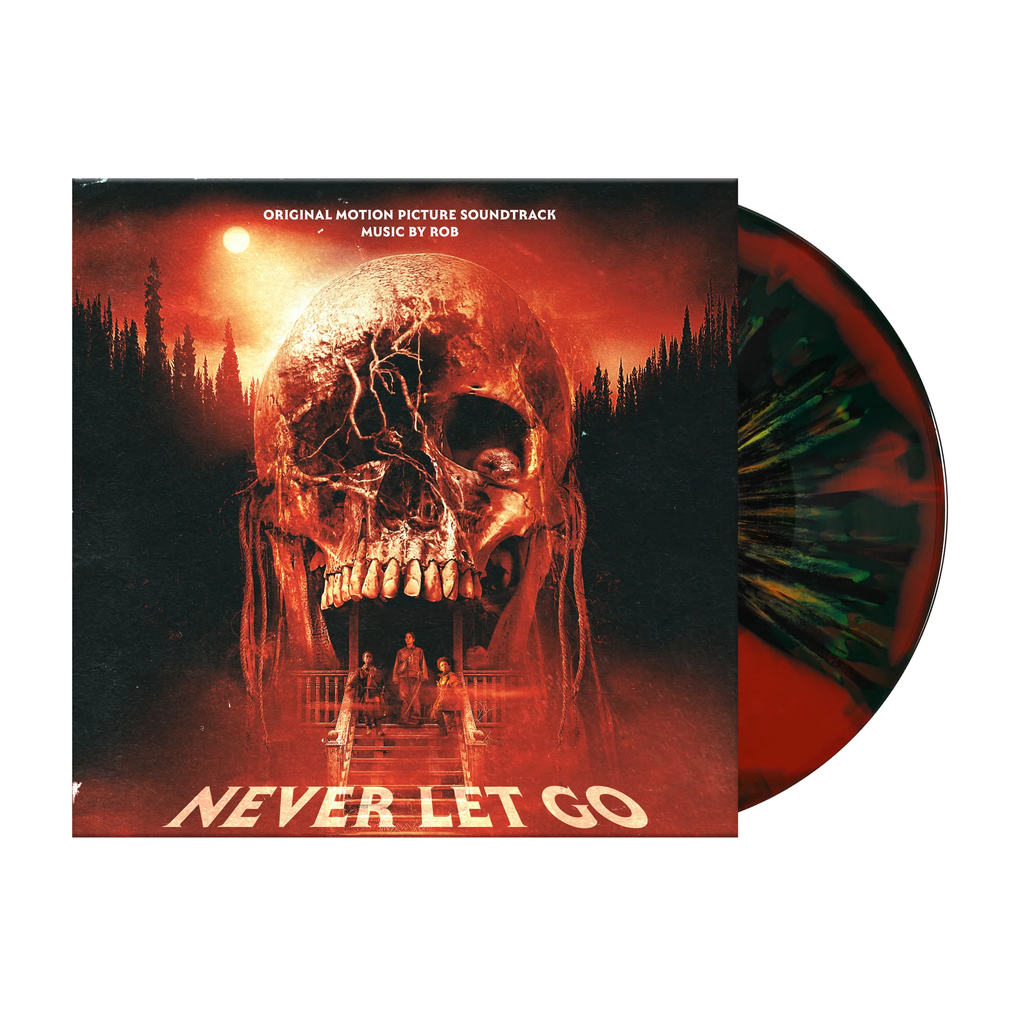 Never Let Go: Limited Blood Red & Black Swirl w/ Splatter Vinyl LP