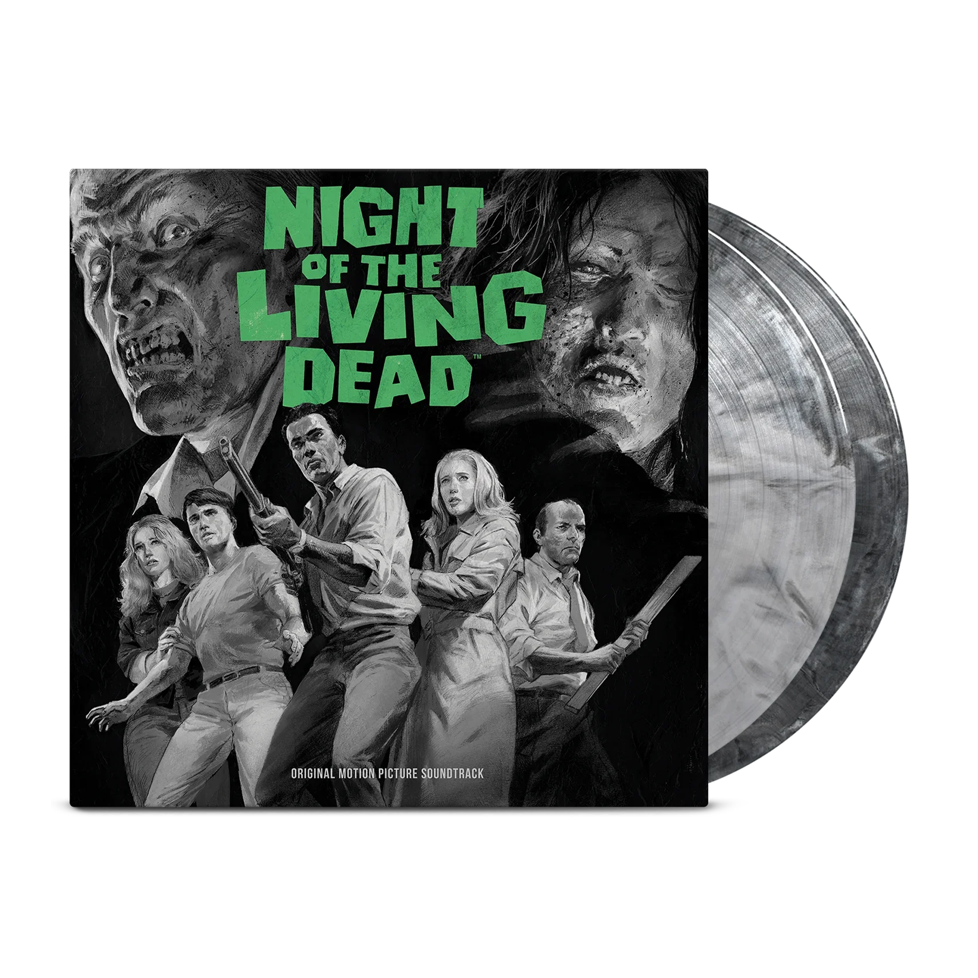 Night Of The Living Dead (OST): Limited Black & White Hand-Pour Vinyl 2LP