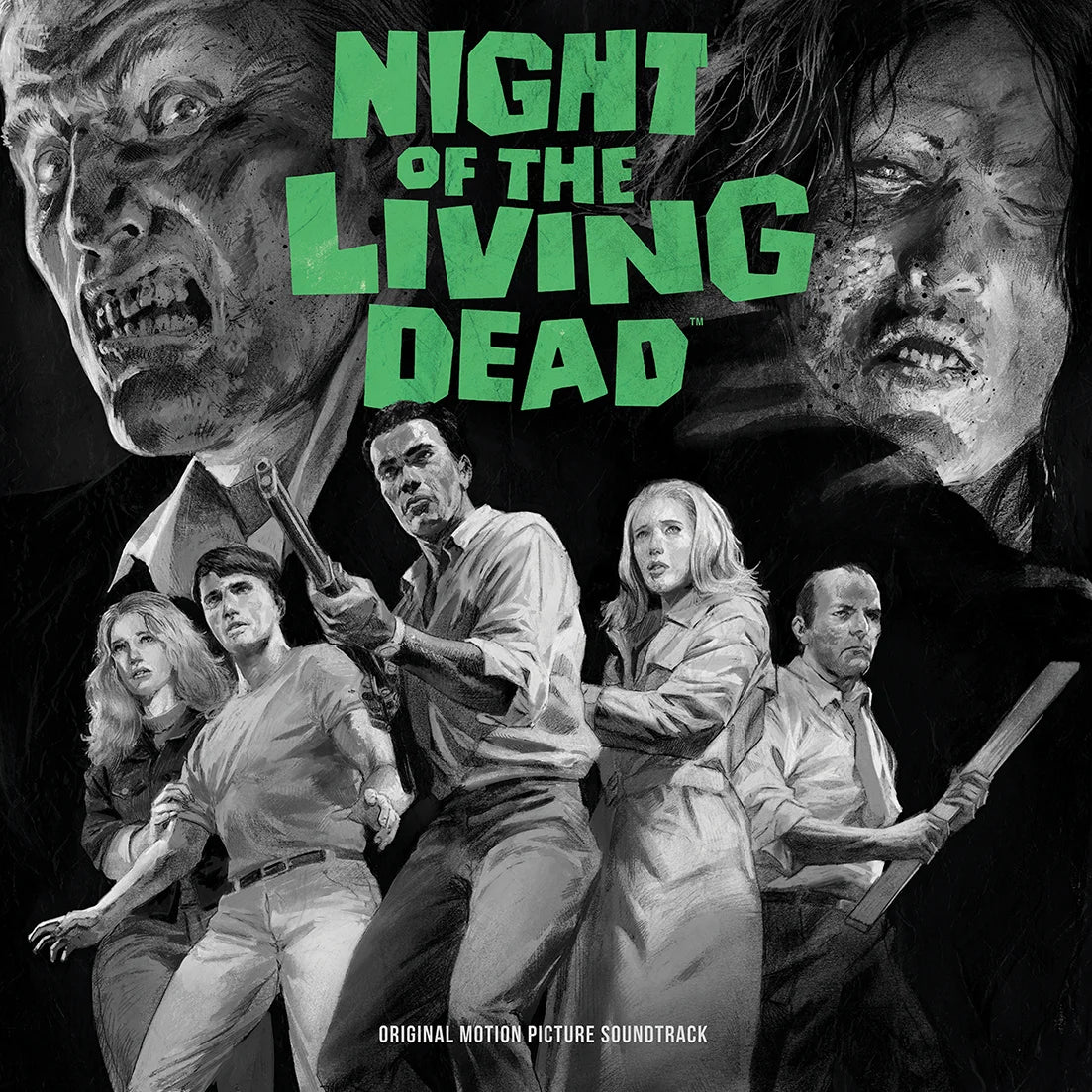 Night Of The Living Dead (OST): Limited Black & White Hand-Pour Vinyl 2LP
